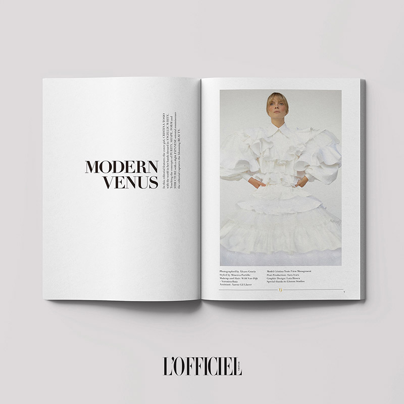 Editorial L'Officiel - Portada